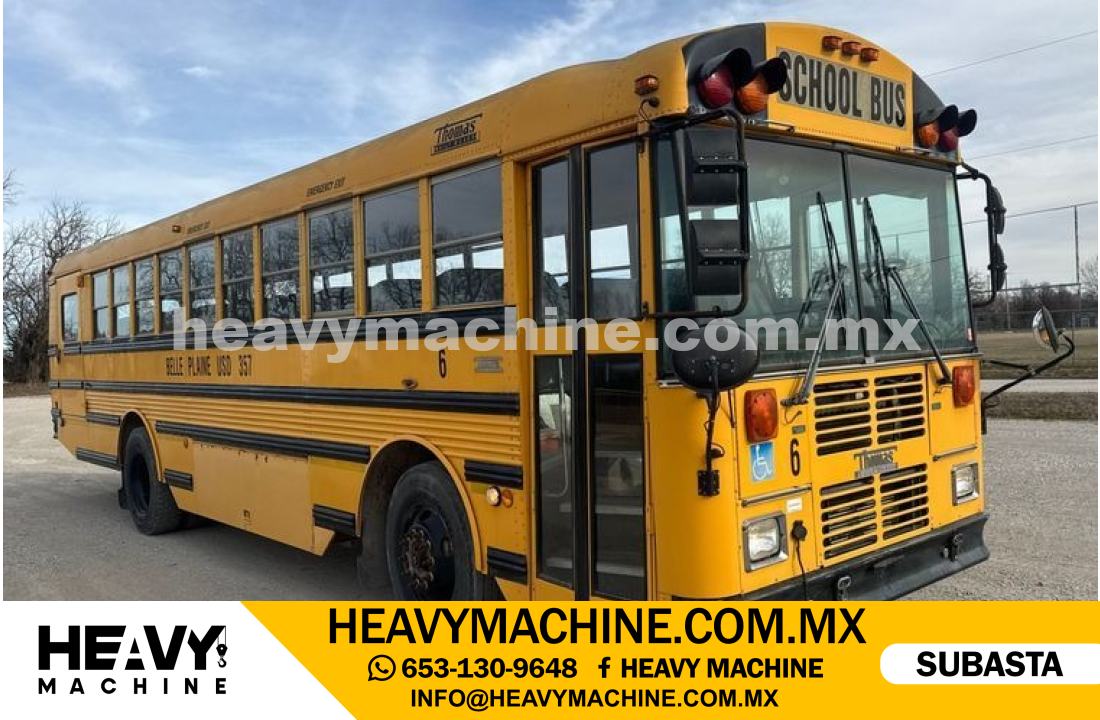 Camión Autobús 2003 Thomas Built Saf-T-Liner
