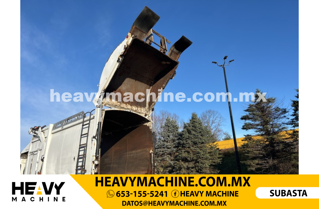 Camión Camión de basura 2015 Peterbilt 3200