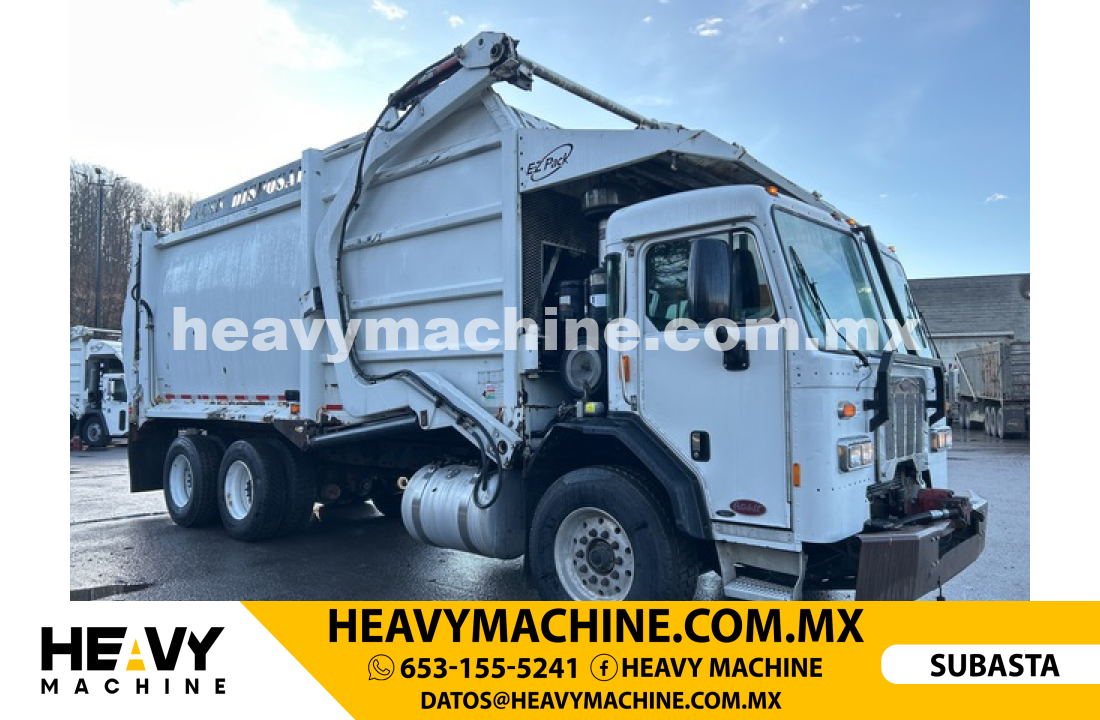Camión Camión de basura 2015 Peterbilt 3200