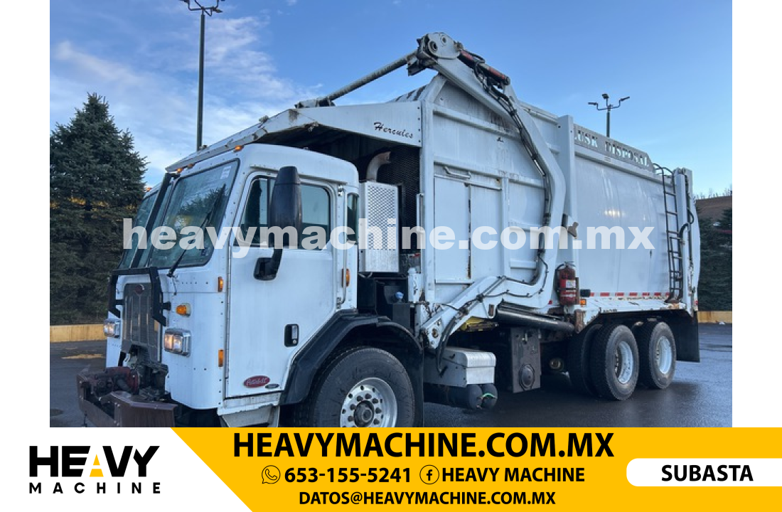 Camión Camión de basura 2015 Peterbilt 3200