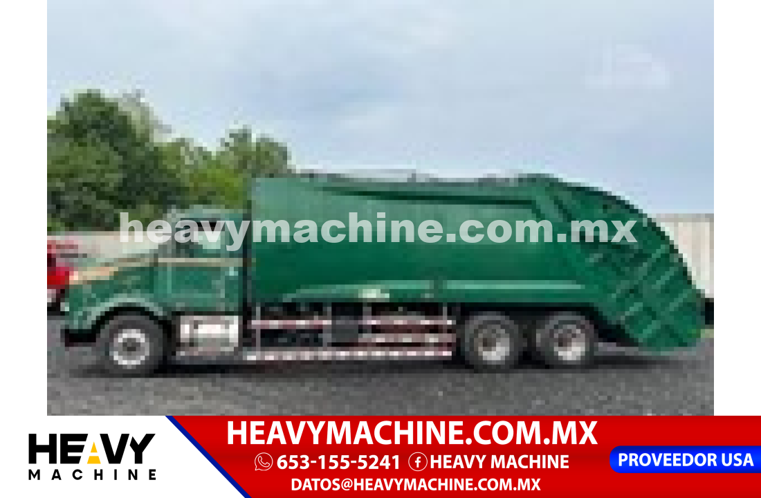 Camión Camión de basura 2007 KENWORTH T800