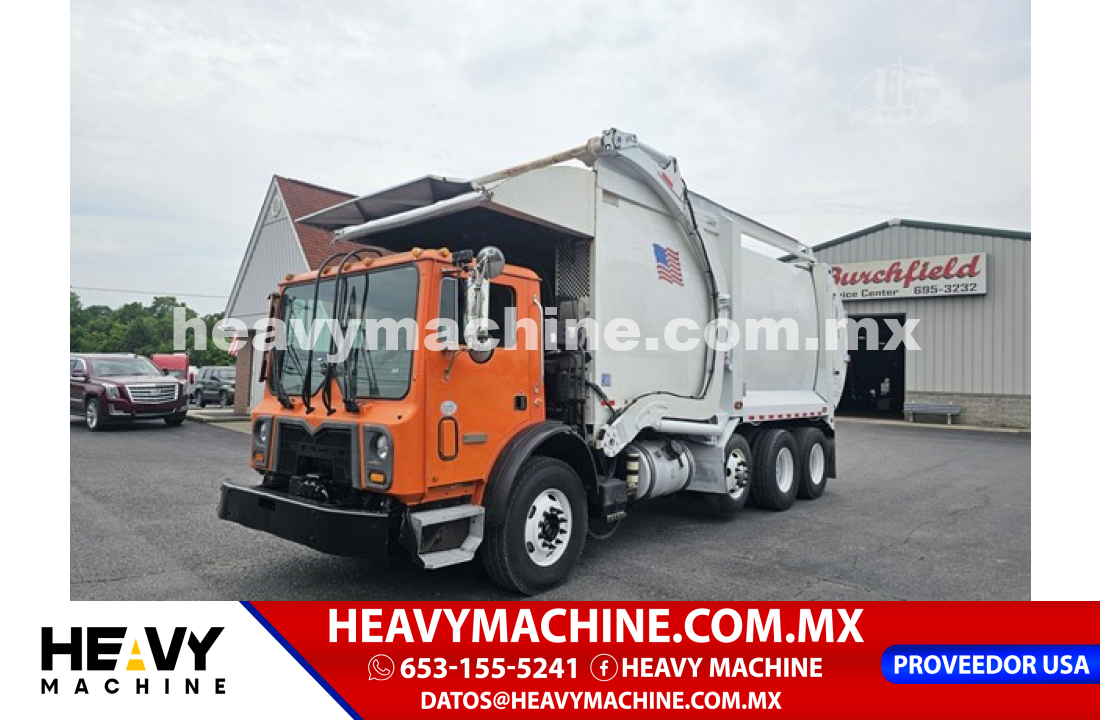 Camión Camión de basura 2013 MACK MRU613
