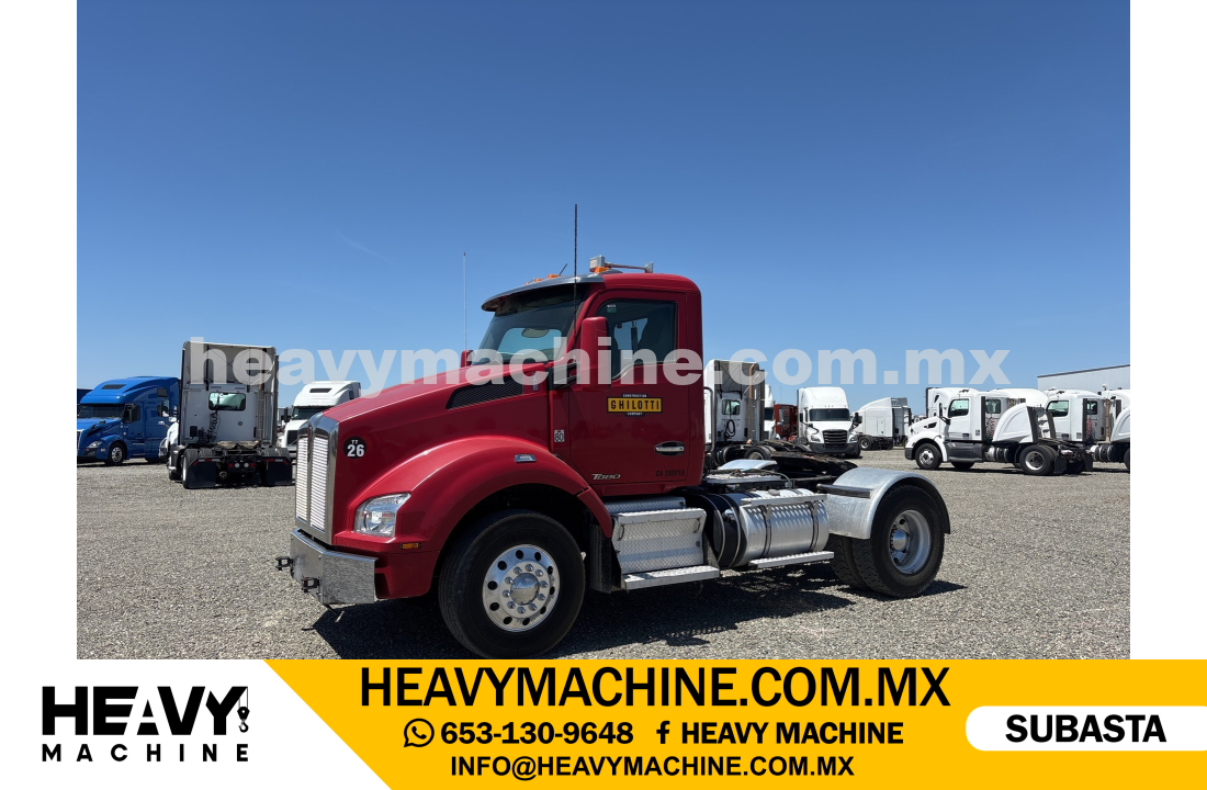 Camión Day Cab 2017 KENWORTH T880 4x2