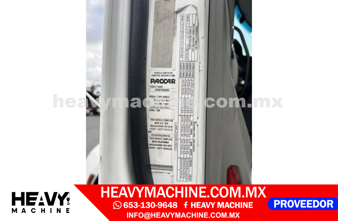 Camión Day Cab 2018 PETERBILT 579