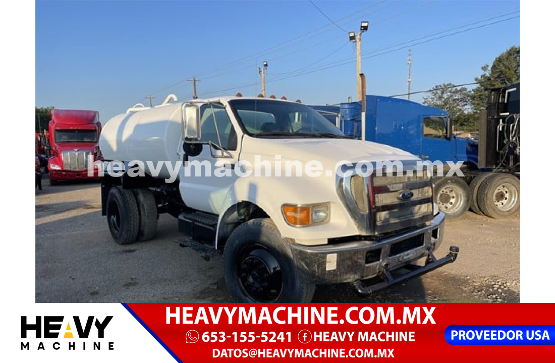 Camión Pipa de agua 2007 Ford F750 SD