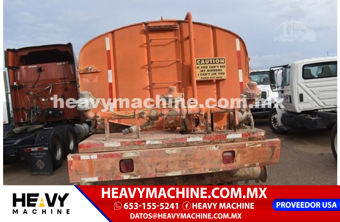 Camión Pipa de agua 2007 International WORKSTAR 7600