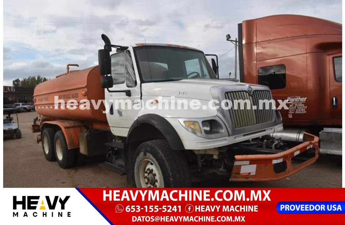 Camión Pipa de agua 2007 International WORKSTAR 7600