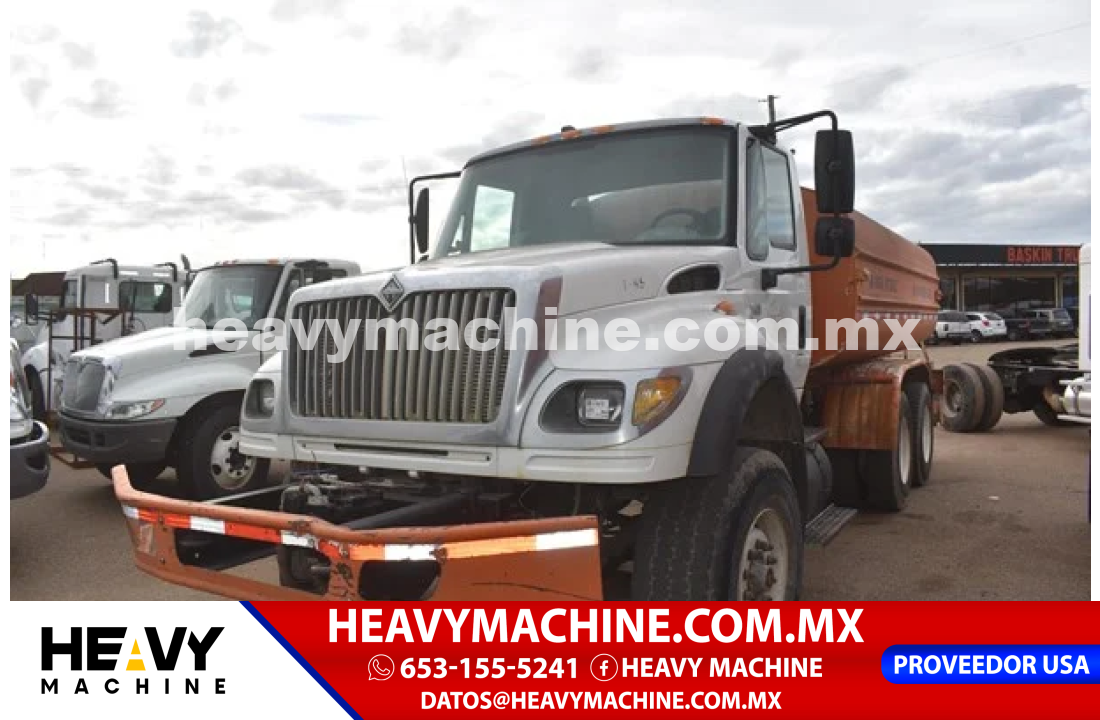 Camión Pipa de agua 2007 International WORKSTAR 7600