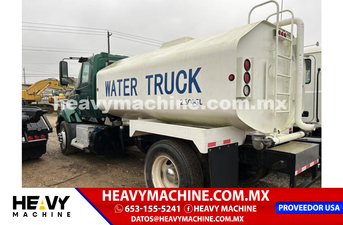 Camión Pipa de agua 2016 International PROSTAR