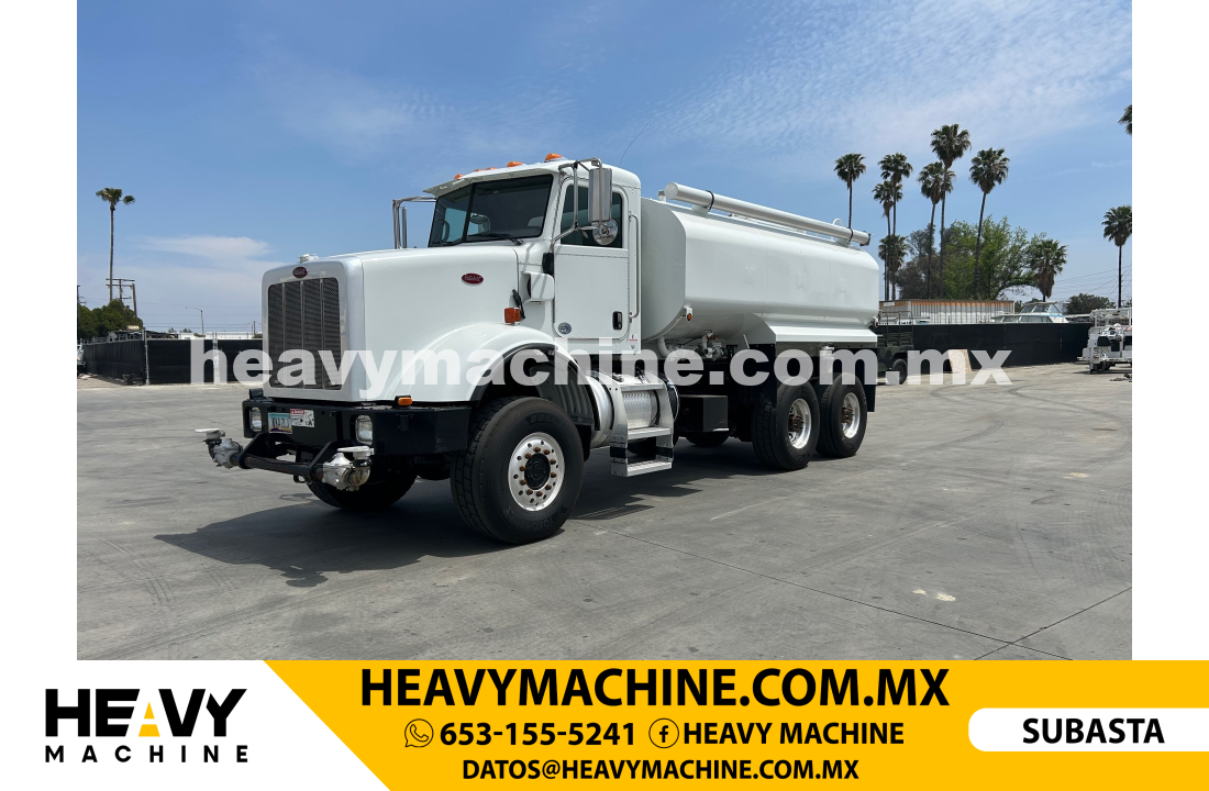 Camión Pipa de agua 2016 Peterbilt 365
