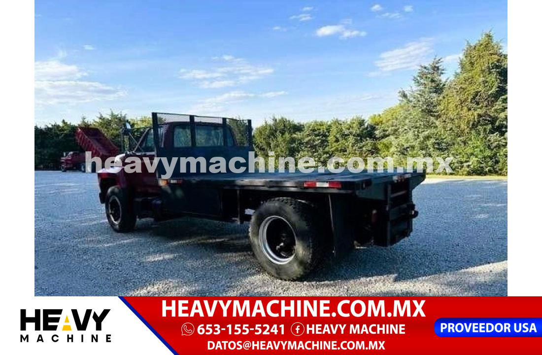 Camión Plataforma 1989 Ford F600