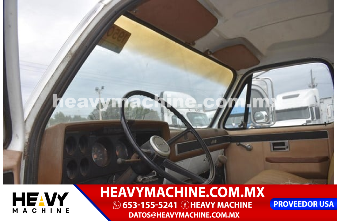 Camión Plataforma 1989 GMC C60