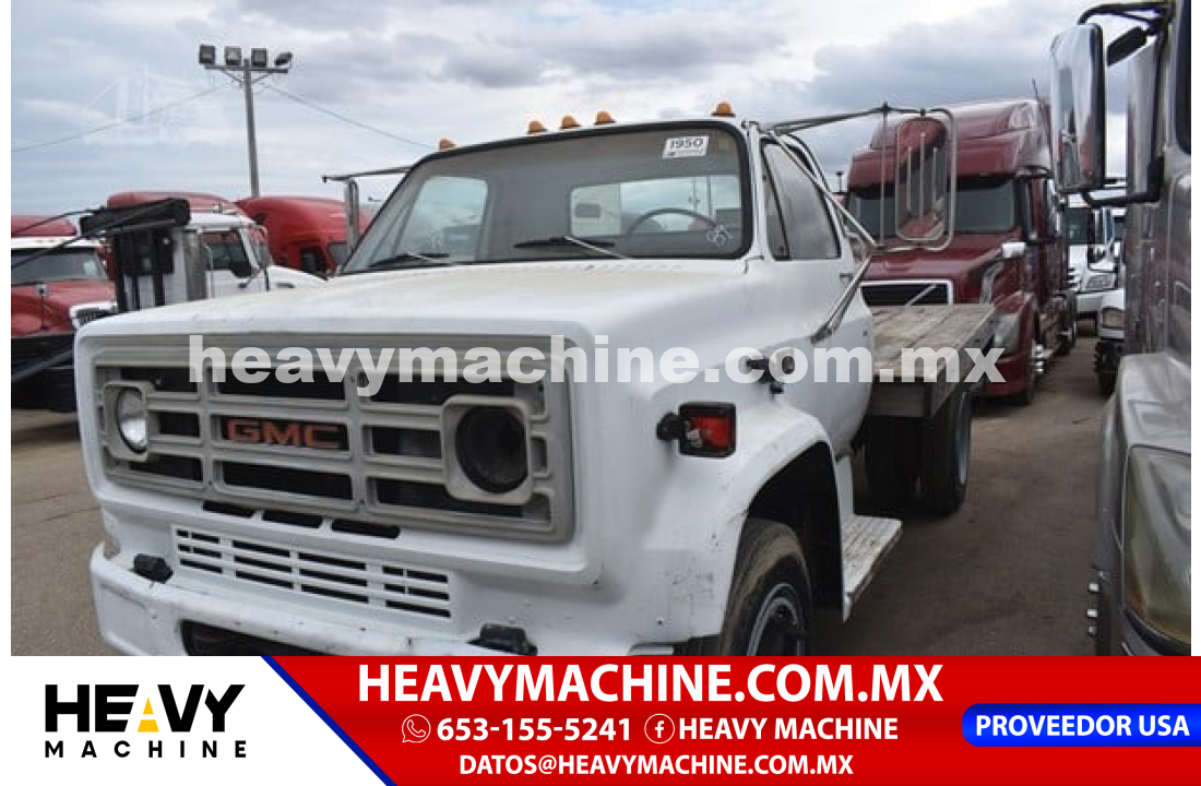 Camión Plataforma 1989 GMC C60