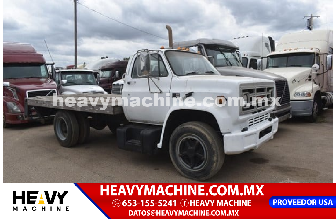 Camión Plataforma 1989 GMC C60
