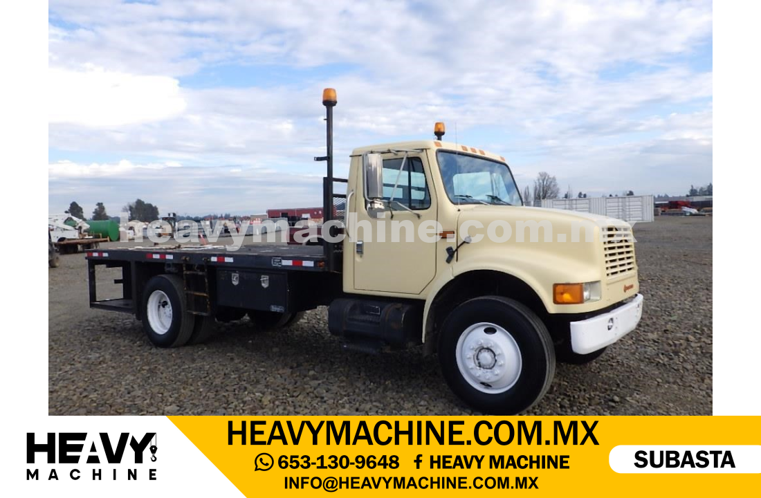Camión Plataforma 1990 INTERNATIONAL 4600