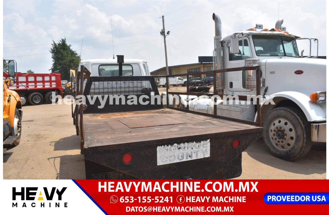 Camión Plataforma 2002 Isuzu NPR