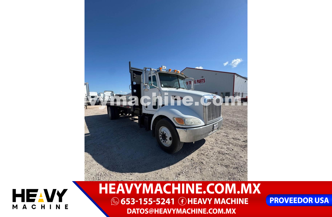 Camión Plataforma 2007 Peterbilt 335