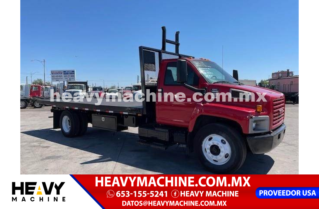 Camión Plataforma 2008 GMC TopKick C6500