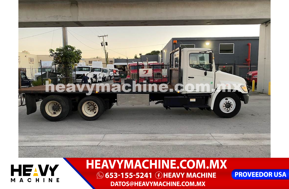 Camión Plataforma 2008 Hino 338