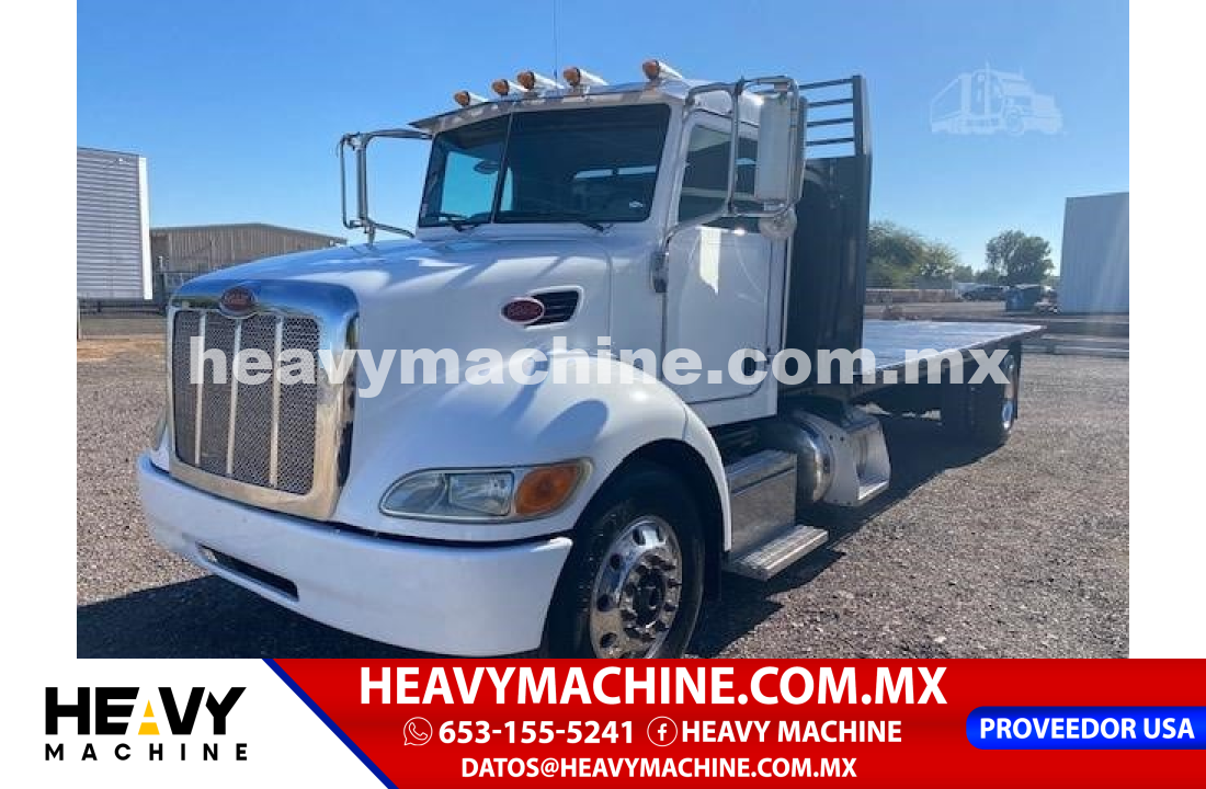 Camión Plataforma 2008 Peterbilt 335