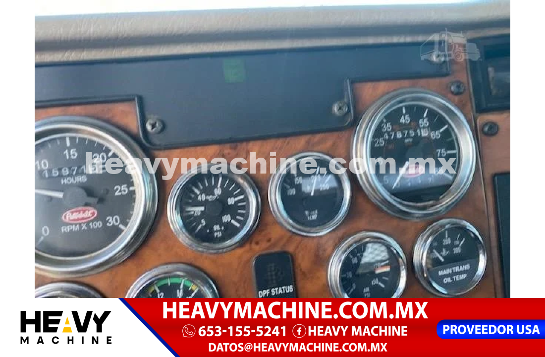 Camión Plataforma 2008 Peterbilt 335