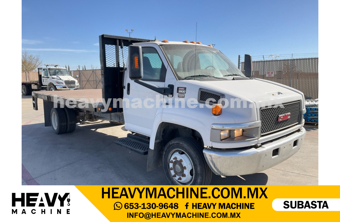 Camión Plataforma 2009 GMC C5500 4x2