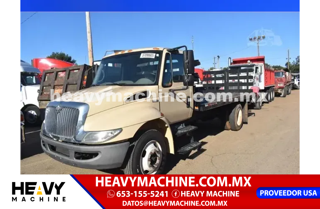 Camión Plataforma 2009 International