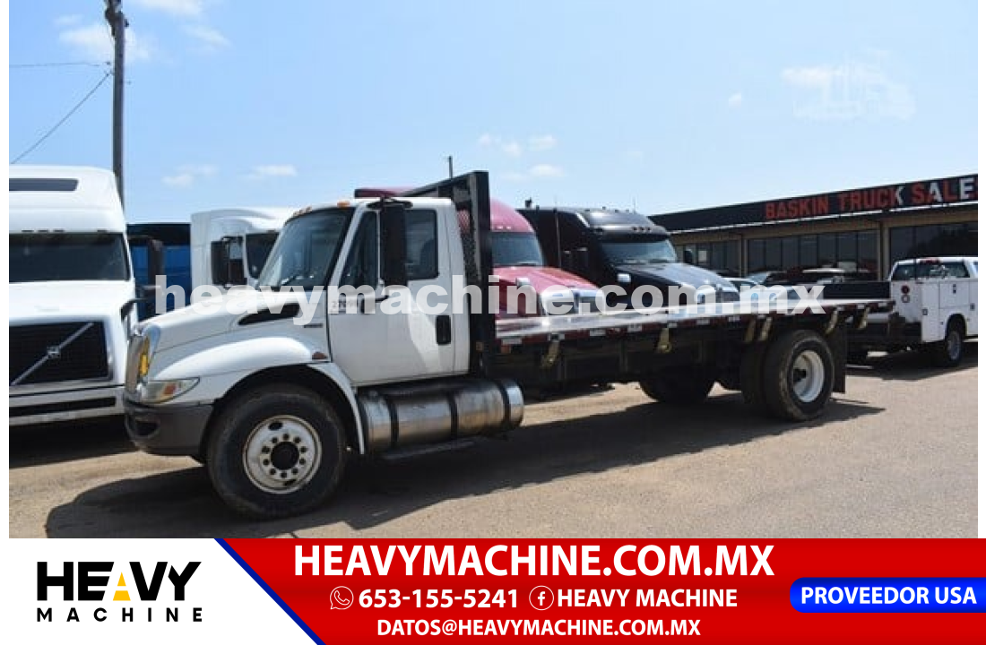 Camión Plataforma 2010 International DURASTAR 4300