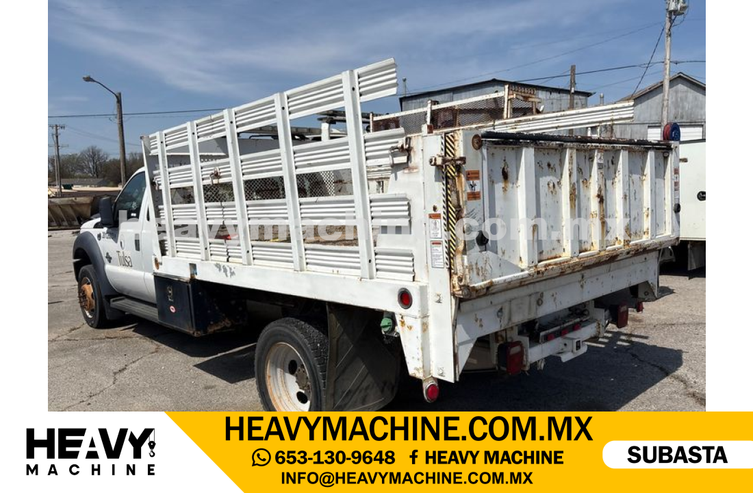 Camión Plataforma 2012 FORD F450 Super Duty