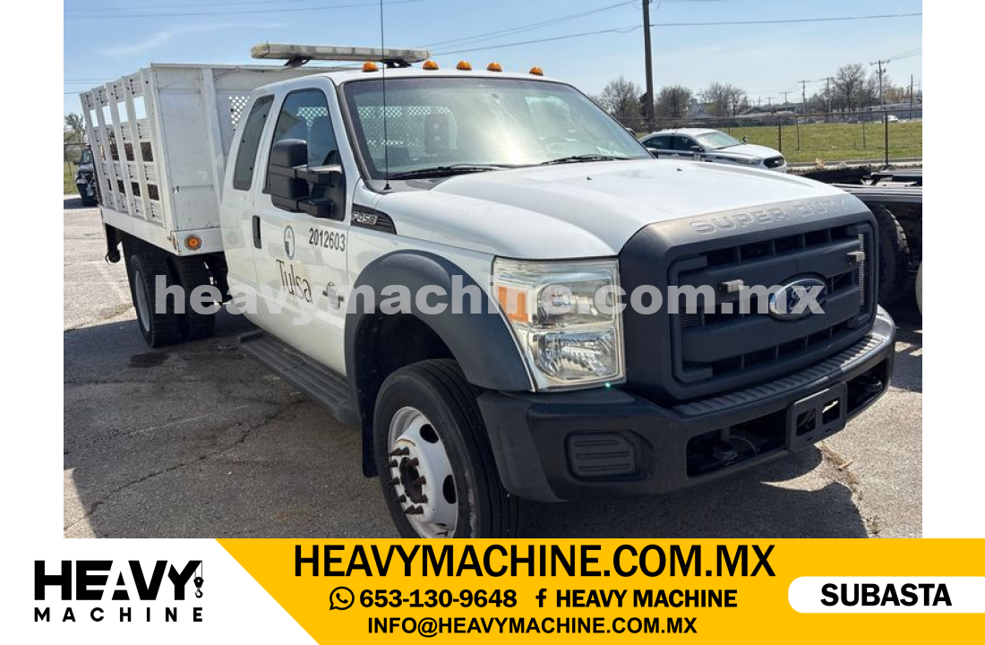 Camión Plataforma 2012 FORD F450 Super Duty