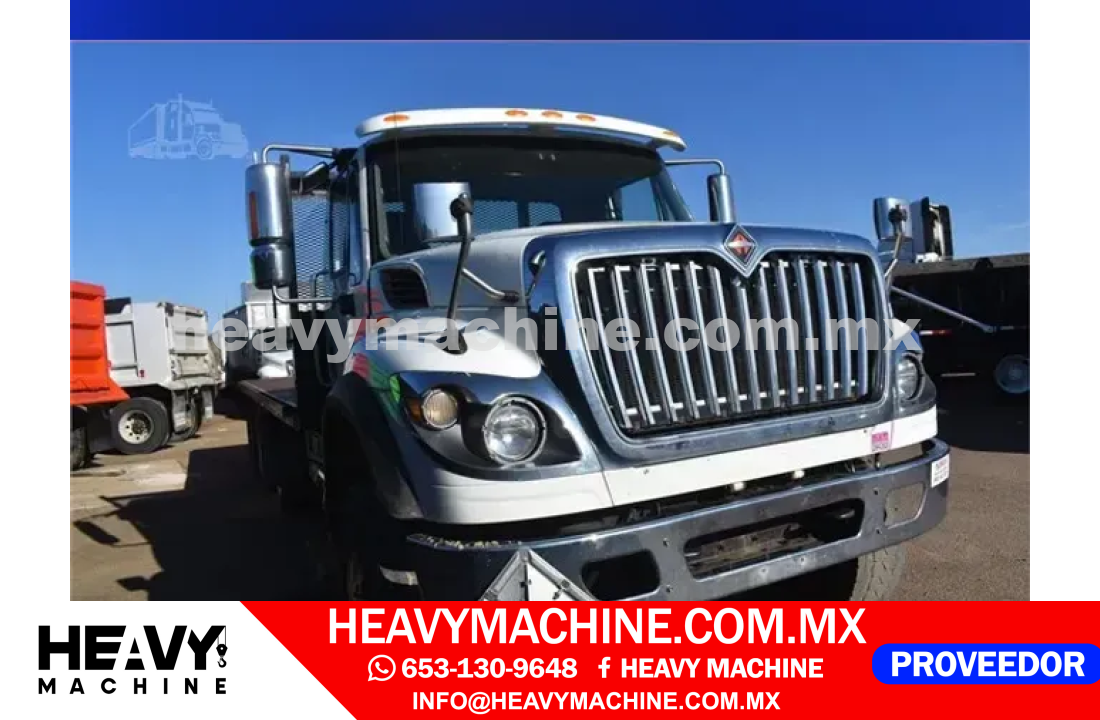 Camión Plataforma 2013 INTERNATIONAL WORKSTAR 7500