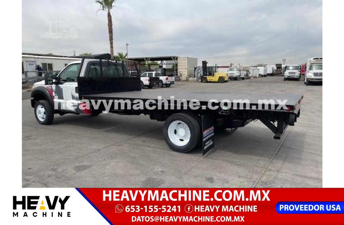 Camión Plataforma 2015 Ford F550 XL SD