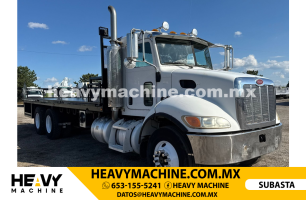 Camión Plataforma 2007 Peterbilt 340 flatbed truck
