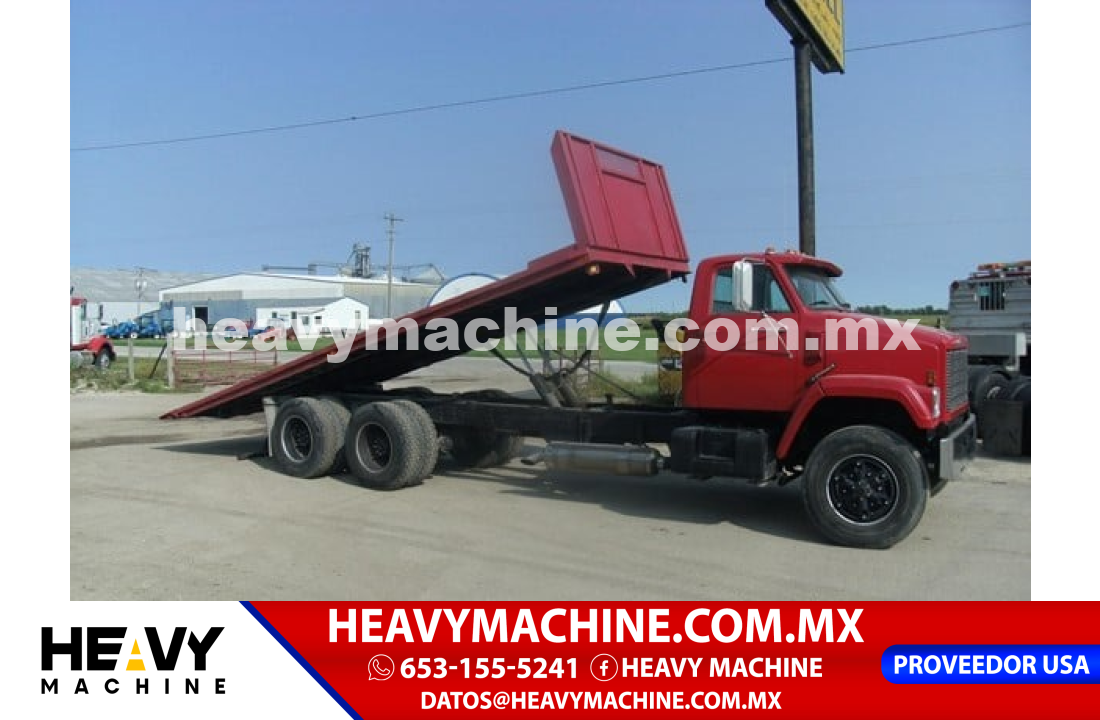 Camión RollBack 1989 WhiteGmc BRIGADIER