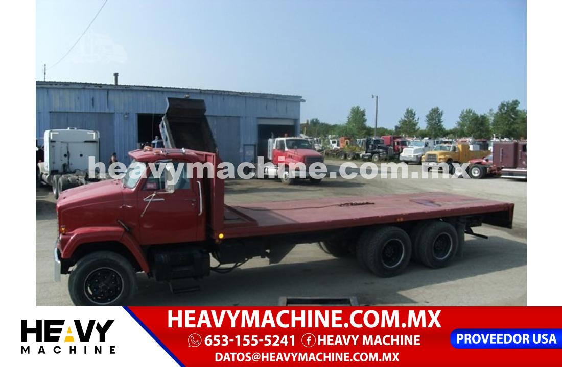 Camión RollBack 1989 WhiteGmc BRIGADIER