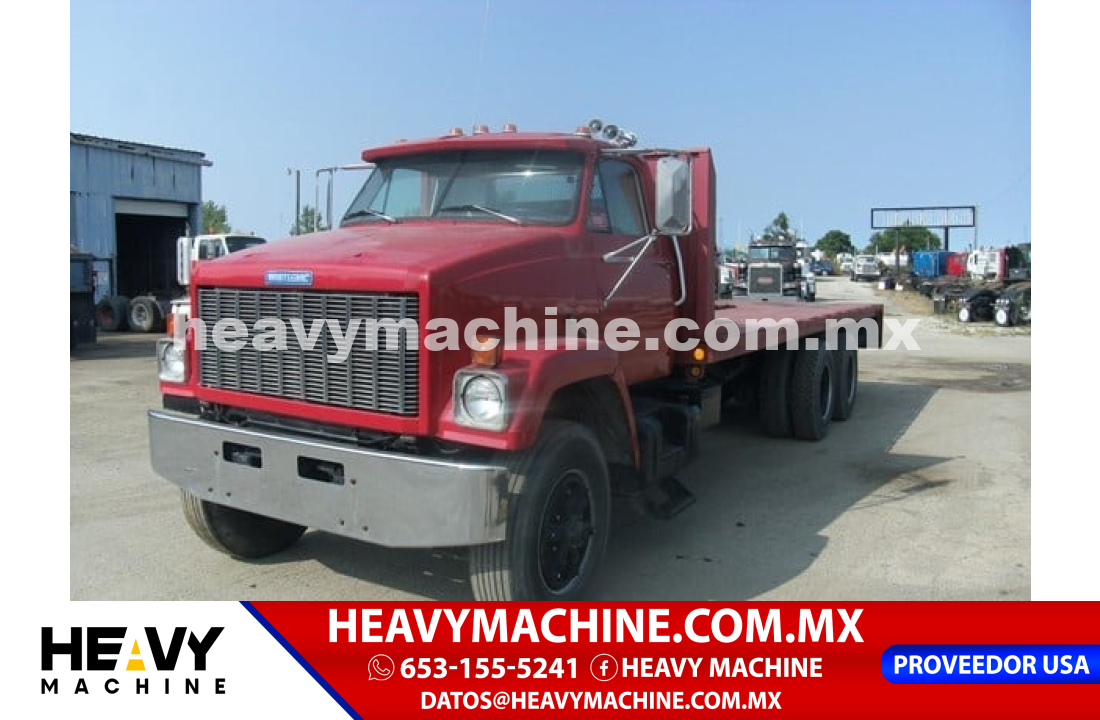 Camión RollBack 1989 WhiteGmc BRIGADIER