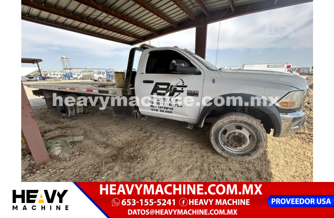 Camión RollBack 2011 RAM 5500 HD