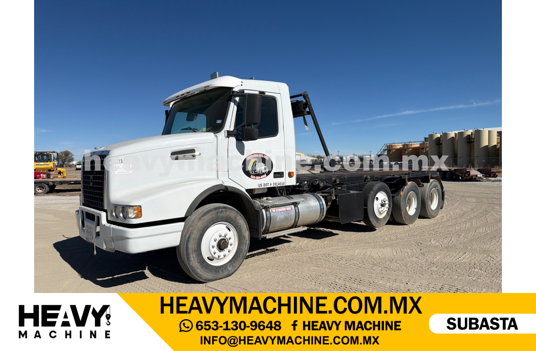 Camión Rolloff 2003 VOLVO VHD 8x4