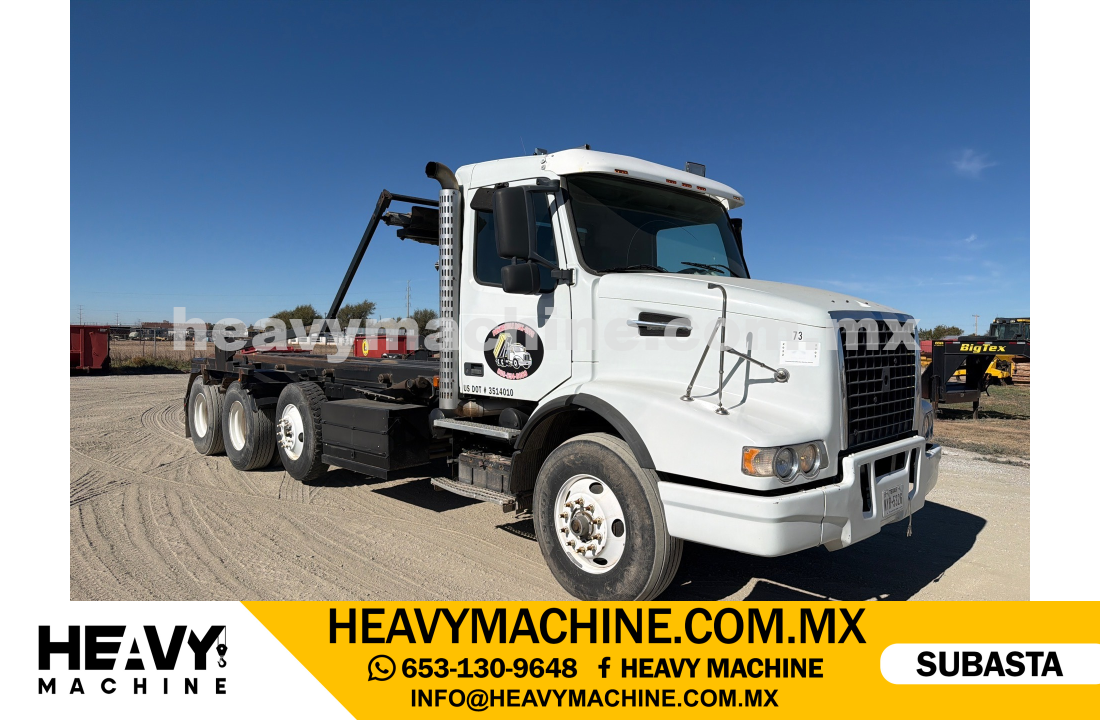 Camión Rolloff 2003 VOLVO VHD 8x4