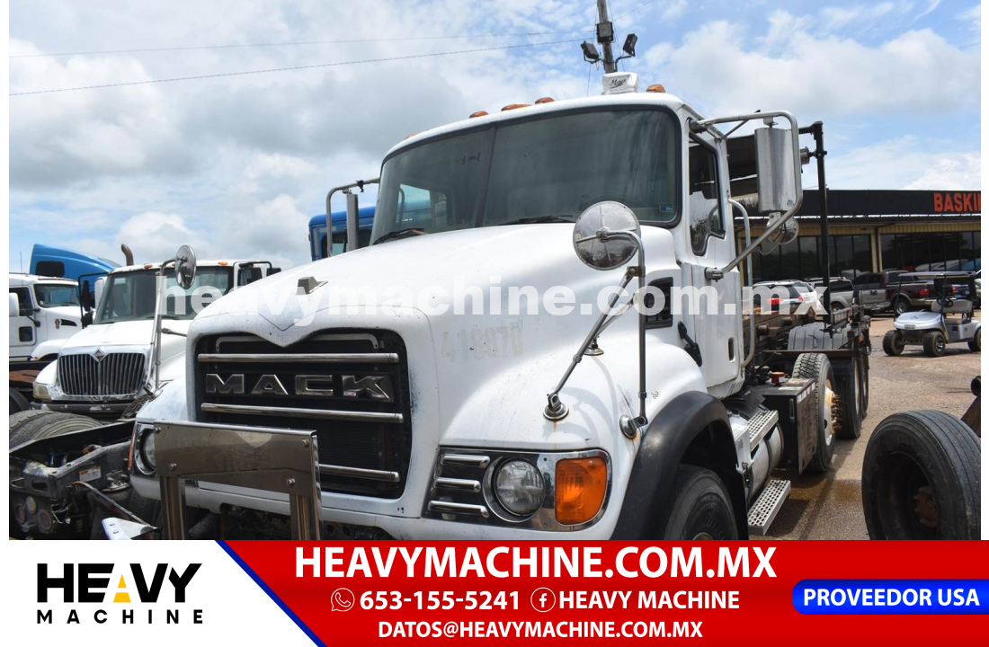 Camión Rolloff 2006 MACK Granite CV713