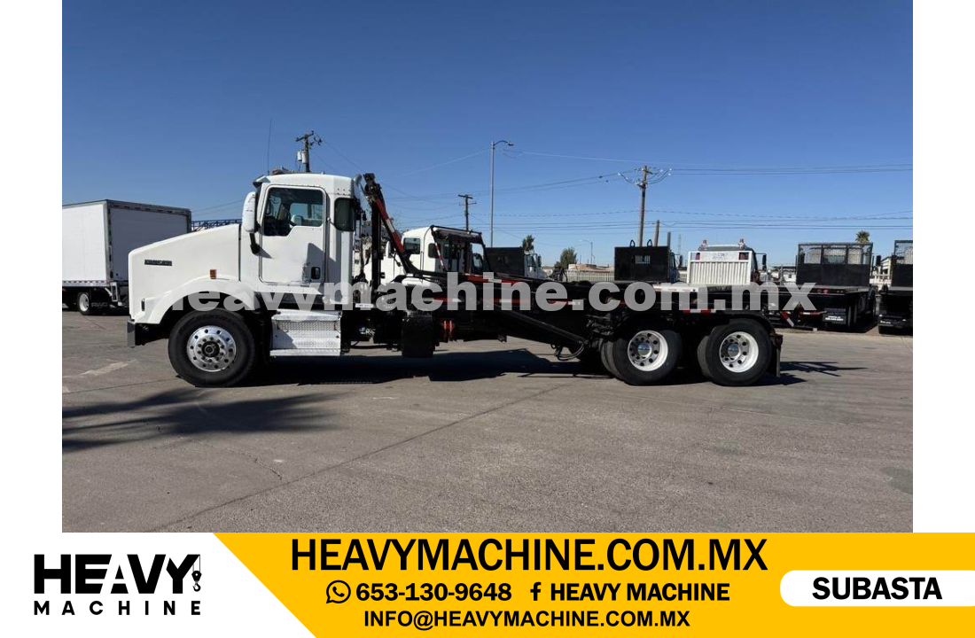 Camión Rolloff 2008 KENWORTH T800