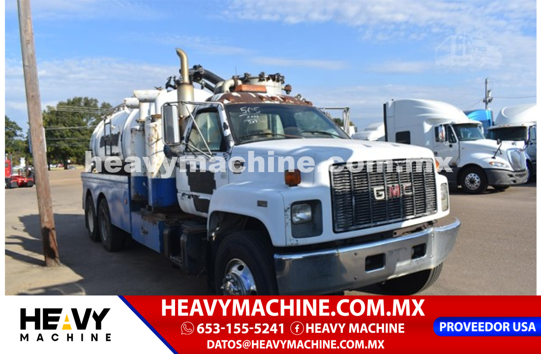 Camión Vactor 2001 GMC TOPKICK C8500