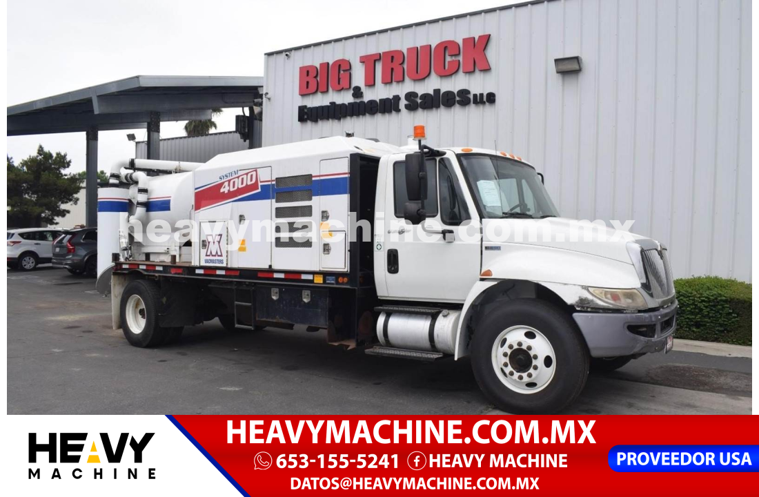 Camión Vactor 2014 International DuraStar 4300