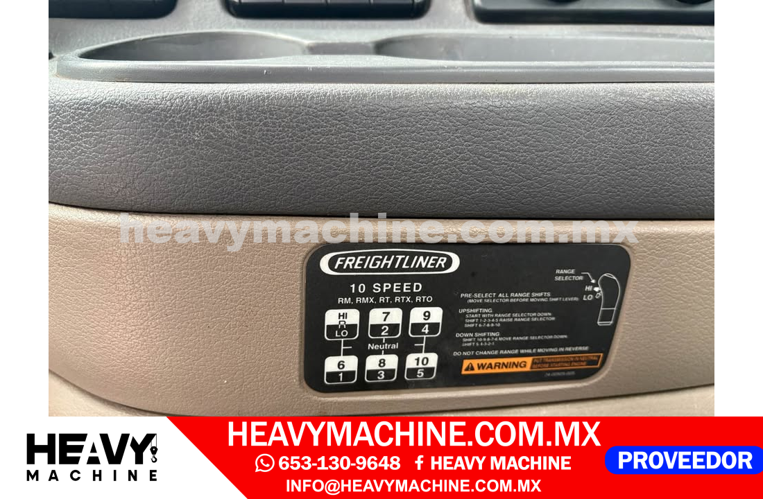 Camión Volteos 2011 FREIGHTLINER CASCADIA