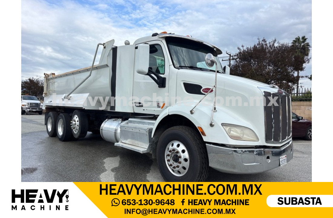 Camión Volteos 2017 PETERBILT 375 8x4 Tri-A