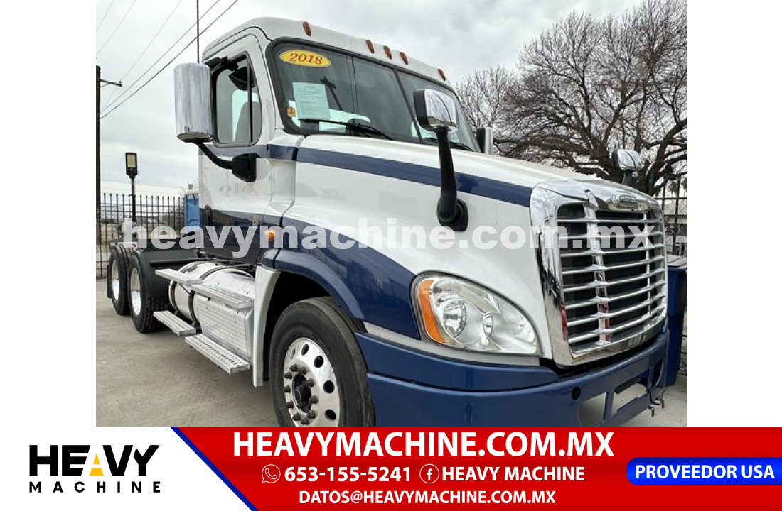 Camión Tracto 2018 Freightliner CASCADIA 125