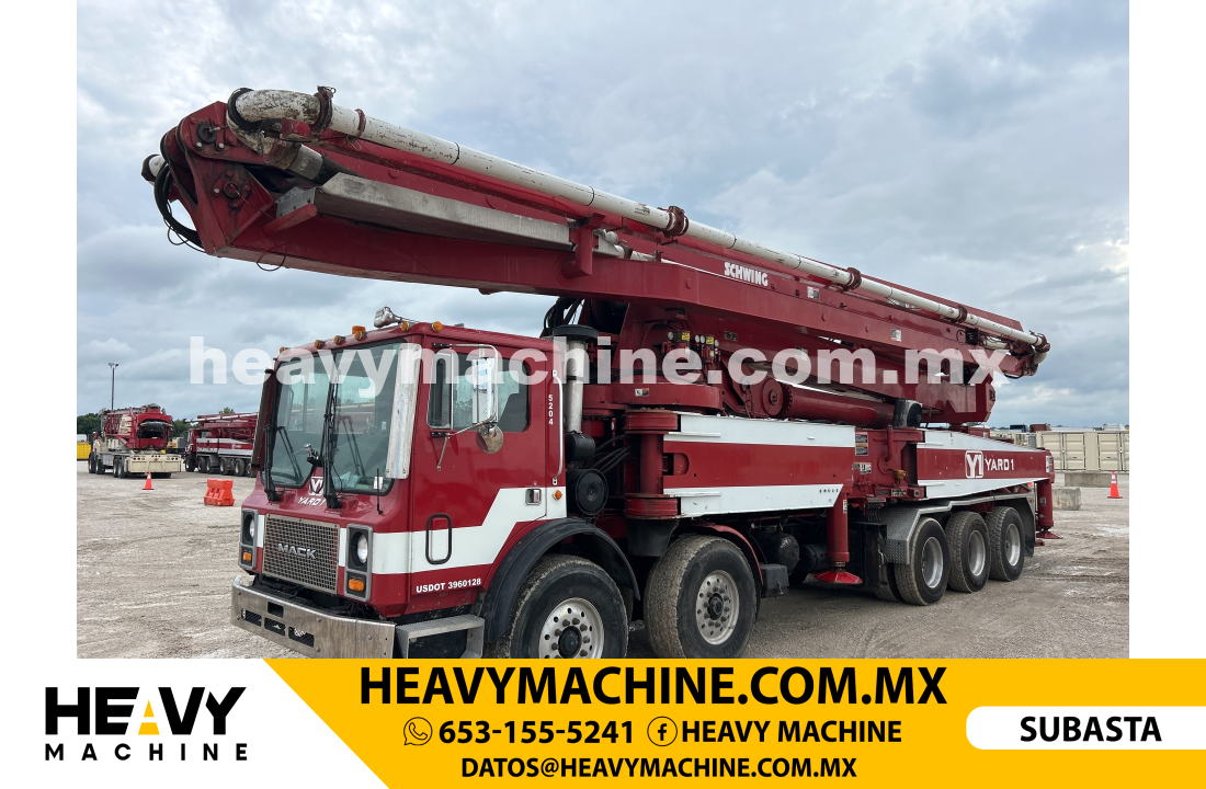 Concreto Bomba de Concreto 2003 Mack MR688S