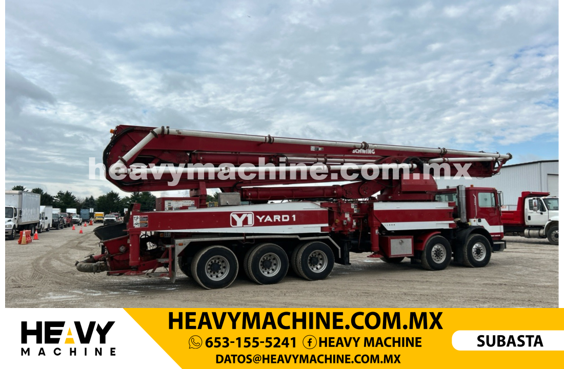 Concreto Bomba de Concreto 2003 Mack MR688S