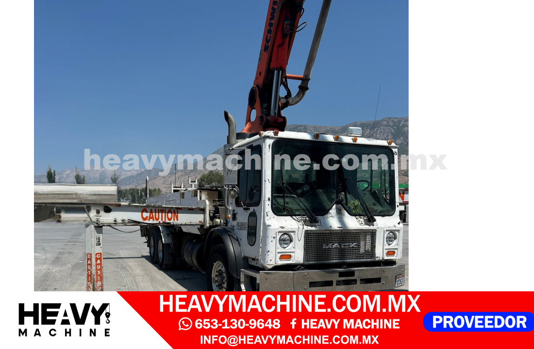 Concreto Bomba de Concreto 2006 MACK MR688S