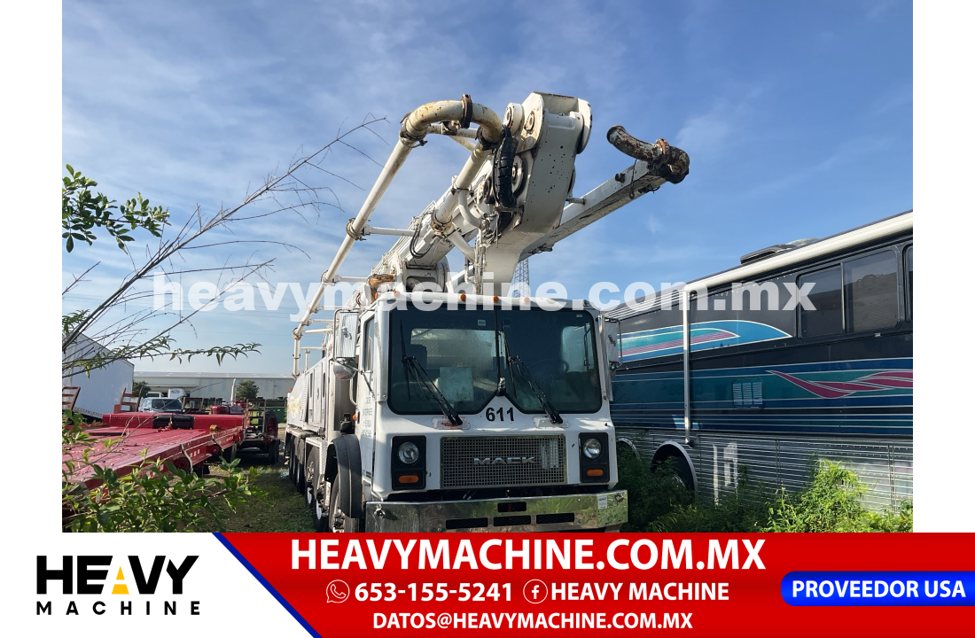 Concreto Bomba de Concreto 2006 Mack MR688S 14x6